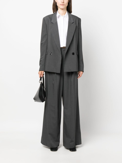 Dorothee Schumacher Doppelreihiger Blazer In Grey