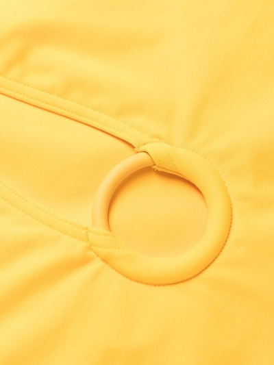 Shop Eres Micaela Ring-detail Swimsuit In Yellow
