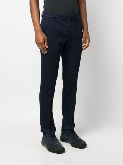 Dondup Straight-leg Trousers In Blau