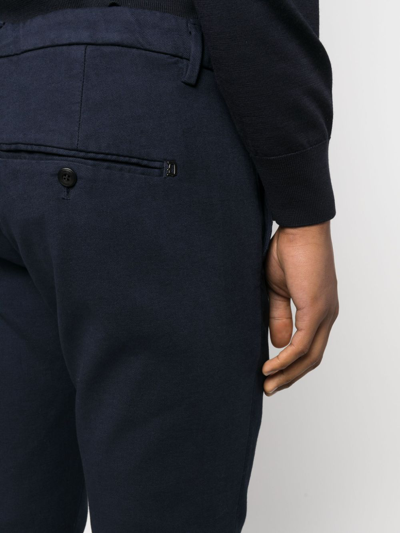 Dondup Straight-leg Trousers In Blau