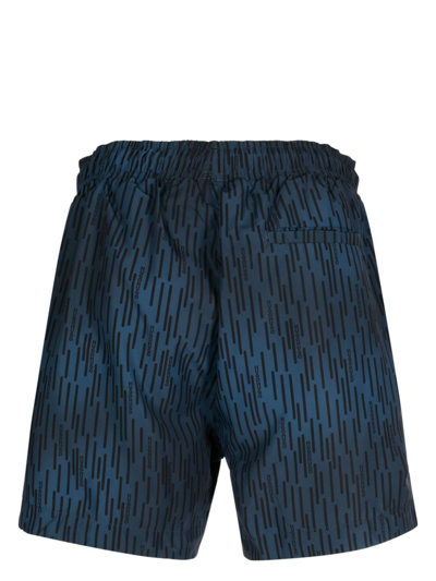 Shop Hugo Boss Rover Swim Shorts In Blau