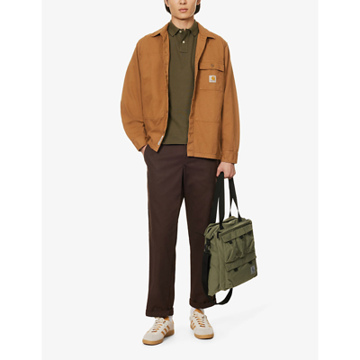 Polo Ralph Lauren Green Slim Cotton Logo Embroidery Polo Shirt In Defender Green