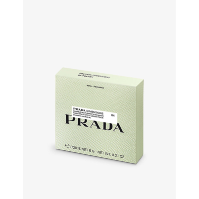 Shop Prada 4 Dimensions Durable Eyeshadow Palette Refill 6g
