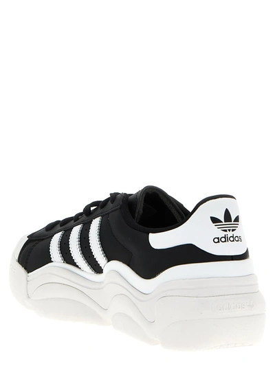 Shop Adidas Originals 'superstar Millencon' Sneakers In White/black