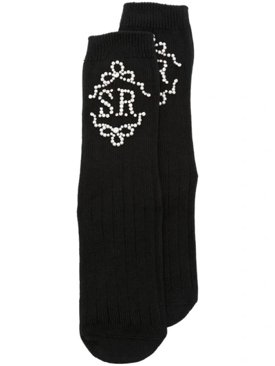 Shop Simone Rocha Socks In Black