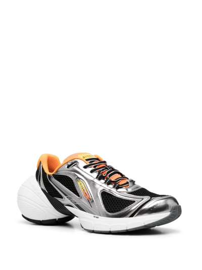 Shop Givenchy Tk-mx Runner Panelled-design Sneakers In Grey