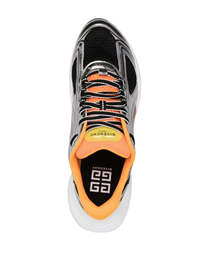 Givenchy Tk-mx Runner Panelled-design Sneakers In Grey