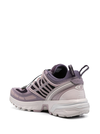 Shop Salomon Acs Pro Chunky Sneakers In Purple