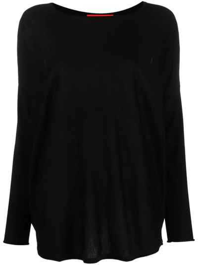 Shop Wild Cashmere Ursula In Black  