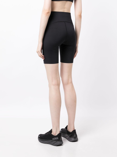 On Running Movement Stretch-jersey Shorts In Black