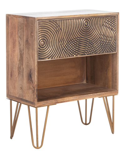 Safavieh Solene 1-drawer Textured Nightstand