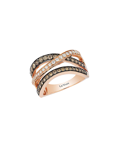 Shop Le Vian 14k Rose Gold 0.77 Ct. Tw. Diamond Ring