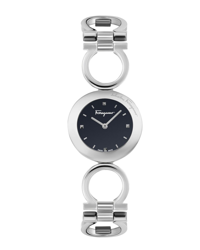 Shop Ferragamo Gancino Bracelet Watch