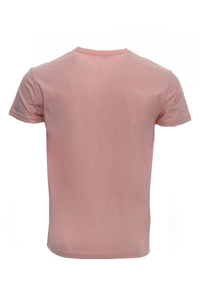 Shop X-ray V-neck Flex T-shirt In Dusty Pink