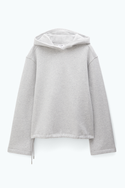 Shop Filippa K Hooded Sweater In Grey