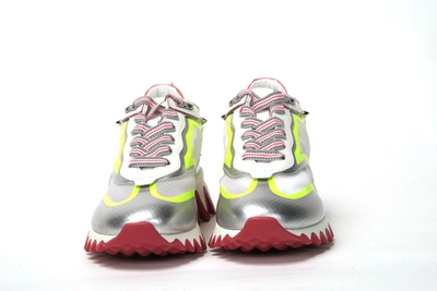 Shop Christian Louboutin Multicolor Version Sharkina Flat Rete Women's Sneaker