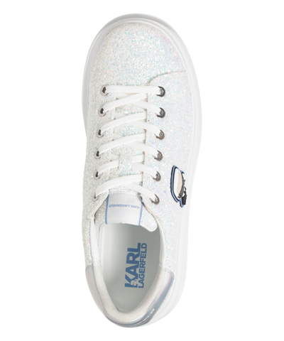 Shop Karl Lagerfeld Anakapri Sneakers In White