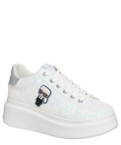 Shop Karl Lagerfeld Anakapri Sneakers In White