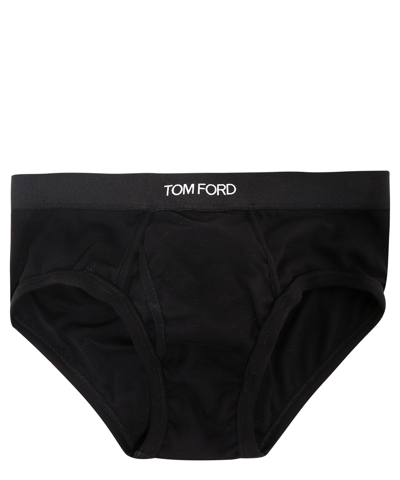 Shop Tom Ford Briefs In Black