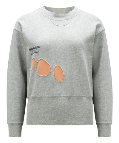 Shop Moncler Genius Moncler X Salehe Bembury Sweatshirt In Grey