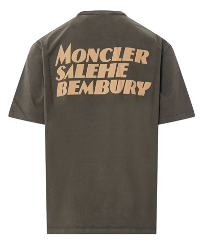 Shop Moncler Genius Moncler X Salehe Bembury T-shirt In Green