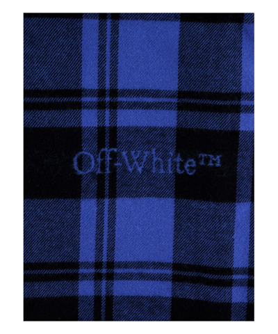 Shop Off-white Shirt In Blue