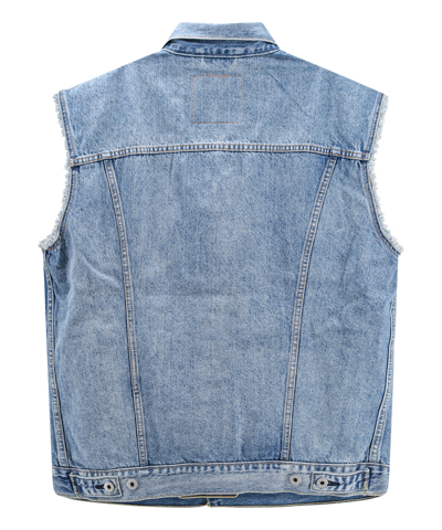 Shop Levi's Vest In Blue