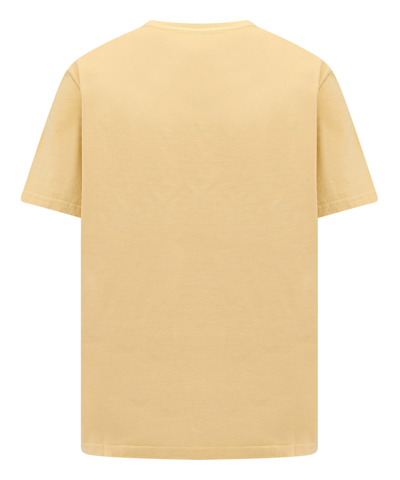 Shop Etro T-shirt In Yellow