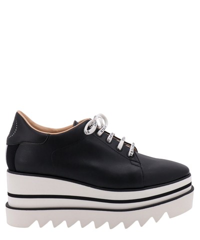 Shop Stella Mccartney Sneakelyse Sneakers In Black