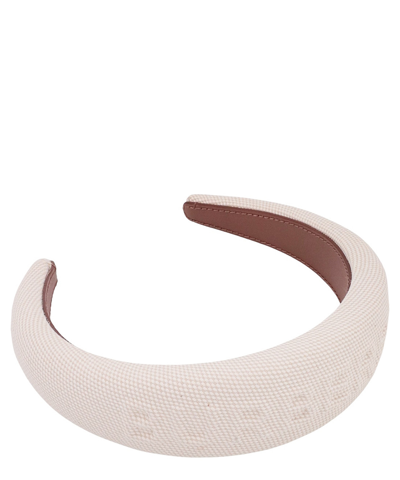 Shop Burberry Headband In White