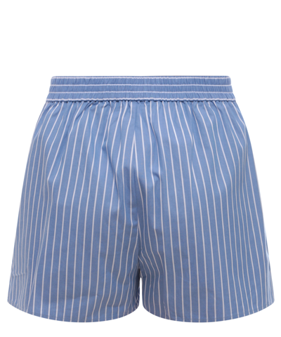 Shop Alexander Wang Shorts In Blue