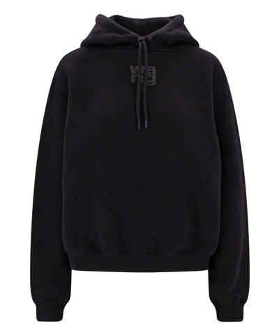 Shop Alexander Wang Hoodie In Black