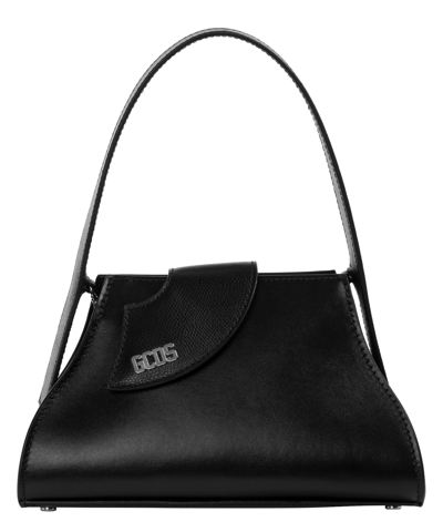Shop Gcds Comma Small Handbag In Black