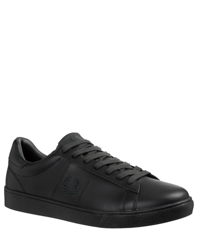 Shop Fred Perry Spencer Sneakers In Black