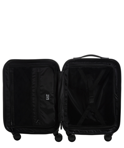 Shop Ea7 Suitcase In Black