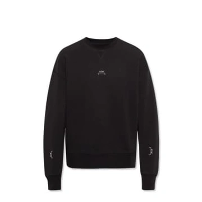 Shop A-cold-wall* Black Sweatshirt With Small Logo