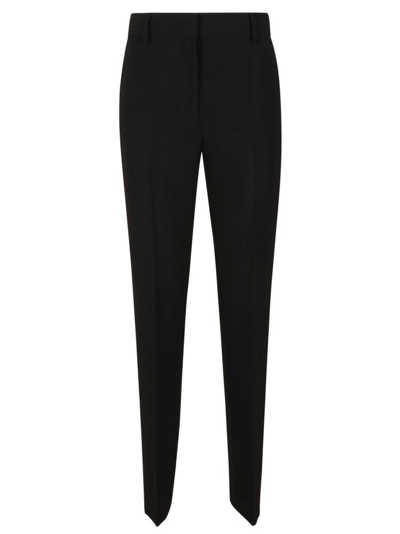 Shop Alberta Ferretti Pleated Tailored Trousers In Black