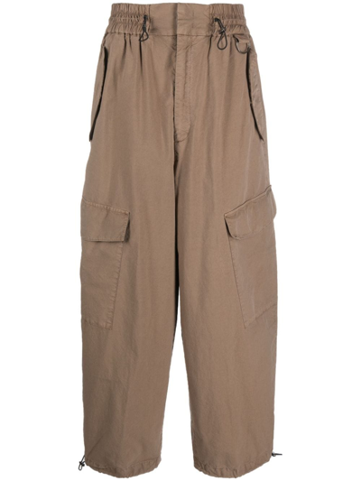 Shop Closed High-waisted Cargo Pants In Neutrals