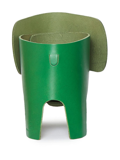 Shop Eo Elephant Leather Lamp In Green
