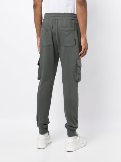 Shop Moose Knuckles Cargo-pockets Cotton Track Pants In Green