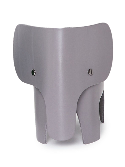 Shop Eo Elephant Leather Lamp In Grey