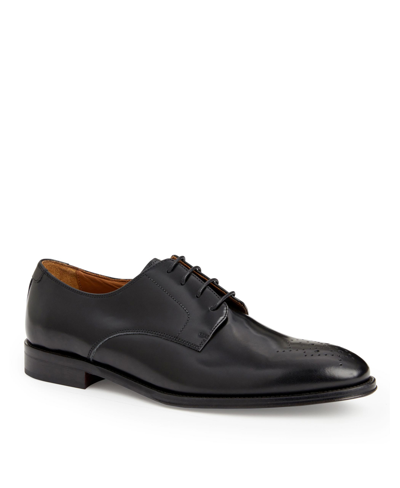 Shop Bruno Magli Men's Aldo Lace-up Shoes In Black