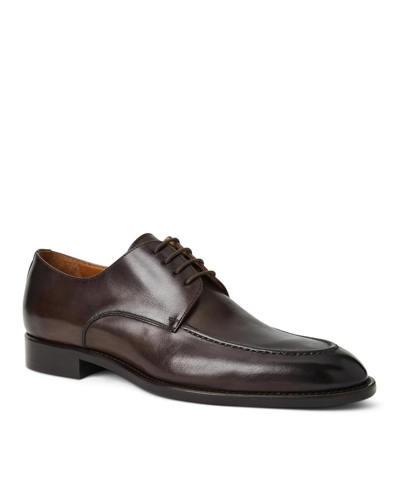 Shop Bruno Magli Men's Santino Lace-up Shoes In Brown