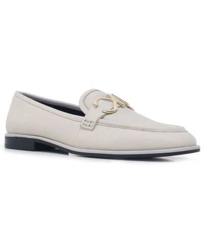 Shop Kenneth Cole New York Women's Lydia Round Toe Slip-on Loafers In Bone