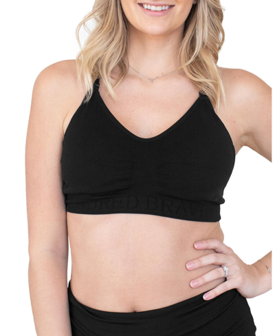 Shop Kindred Bravely Women's Busty Sublime Hands-free Pumping & Nursing Sports Bra In Black