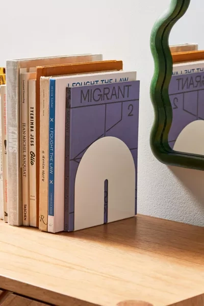 Tortuga Forma Dumbo Single Arc Bookend In Cool White At Urban Outfitters In White