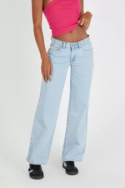 Shop Abrand Jeans 99 Low & Wide Jean In Walkaway, Women's At Urban Outfitters