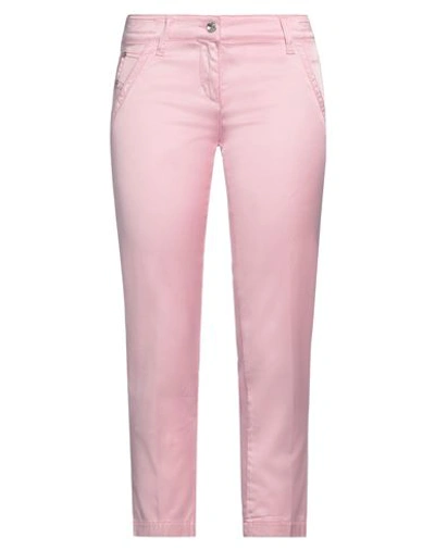 Shop Jacob Cohёn Woman Pants Pink Size 29 Cotton, Viscose, Elastane