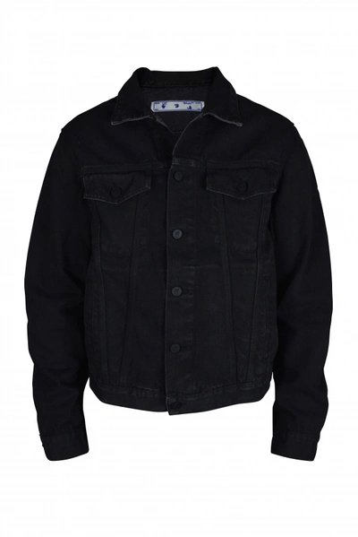 Off-white Negative Marker Arrows Denim Jacket