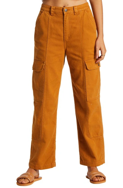 Shop Billabong Wall To Wall Cargo Pants In Cider